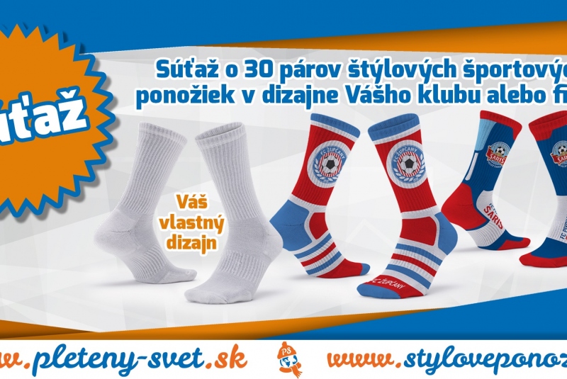 Novinky / Sleduj náš FB a súťaž o ponožky!!!